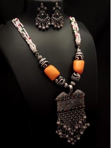 Oxidized Jewelry Set